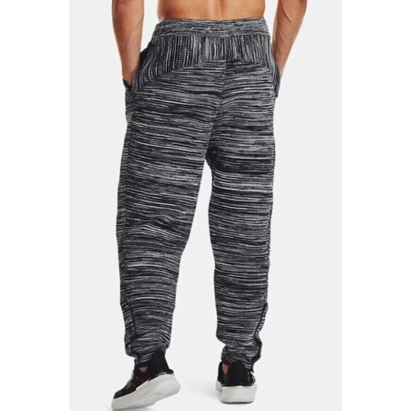 Under Armour Women’s Large RUSH IntelliKnit Pants 11376637 012 Zip Pocket Loose - Picture 3 of 16